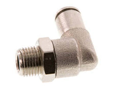 4mm x R1/8'' 90deg Winkel Steckverschraubung mit Außengewinde Messing FKM drehbar [2 Stück]