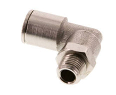 8mm x R1/8'' 90deg Winkel Steckverschraubung mit Außengewinde Messing FKM drehbar [2 Stück]