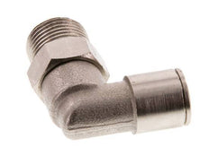 10mm x R3/8'' 90deg Winkel Steckverschraubung mit Außengewinde Messing FKM drehbar