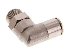 12mm x R3/8'' 90deg Winkel Steckverschraubung mit Außengewinde Messing FKM drehbar