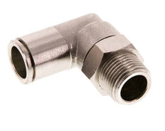 12mm x R3/8'' 90deg Winkel Steckverschraubung mit Außengewinde Messing FKM drehbar