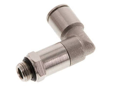 8mm x G1/8'' 90deg Winkel Steckverschraubung mit Außengewinde Messing NBR lange Hülse drehbar [2 Stück]
