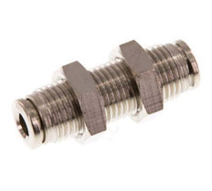 4mm Steckverschraubung Messing NBR Bulkhead [2 Stück]