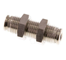4mm Steckverschraubung Messing NBR Bulkhead [2 Stück]