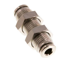4mm Steckverschraubung Messing NBR Bulkhead [2 Stück]