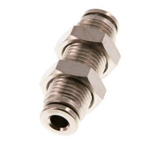 4mm Steckverschraubung Messing NBR Bulkhead [2 Stück]