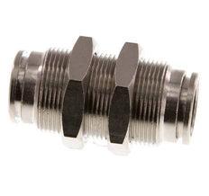 12mm Steckverschraubung Messing NBR Bulkhead