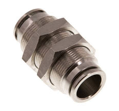 12mm Steckverschraubung Messing NBR Bulkhead