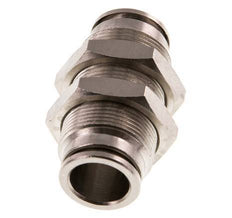 12mm Steckverschraubung Messing NBR Bulkhead