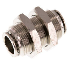 16mm Steckverschraubung Messing NBR Bulkhead