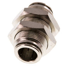 16mm Steckverschraubung Messing NBR Bulkhead