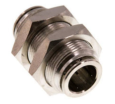 16mm Steckverschraubung Messing FKM Bulkhead
