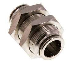 16mm Steckverschraubung Messing FKM Bulkhead