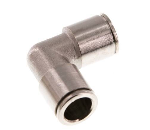 10mm 90deg Ellbogen Steckfitting Messing NBR [2 Stück]