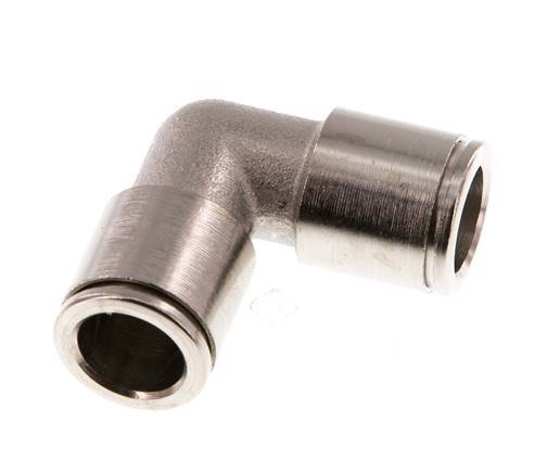 10mm 90deg Ellbogen Steckfitting Messing NBR [2 Stück]