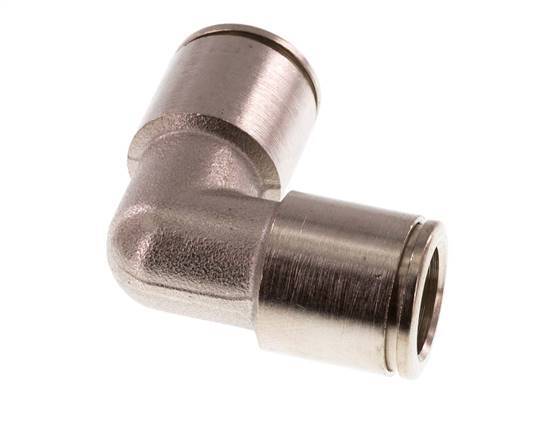 10mm 90Grad Winkel Steckverschraubung Messing FKM [2 Stück]