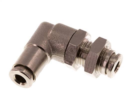 4mm 90Grad Winkel Steckverschraubung Messing NBR Schott