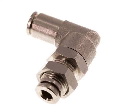 4mm 90Grad Winkel Steckverschraubung Messing NBR Schott