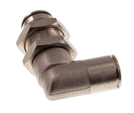 12mm 90 Grad Winkel Steckverschraubung Messing NBR Schott