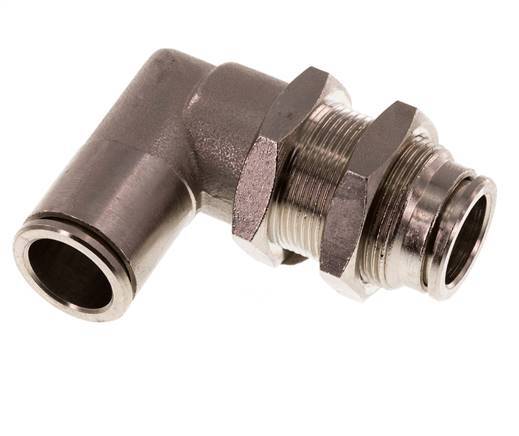 12mm 90 Grad Winkel Steckverschraubung Messing NBR Schott