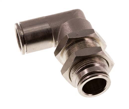 12mm 90 Grad Winkel Steckverschraubung Messing NBR Schott