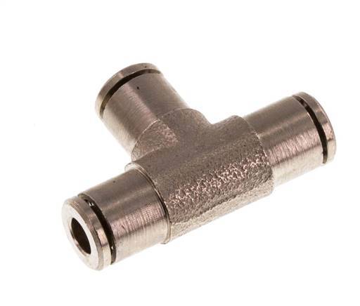 3mm Tee Push-in Fitting Brass NBR
