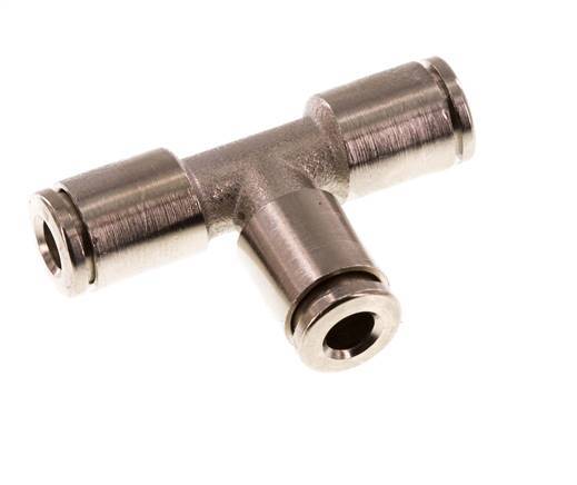 4mm T-Stück Einsteckverschraubung Messing NBR [2 Stück]