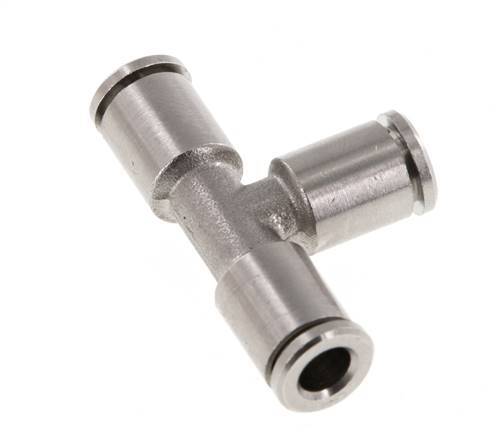 5mm T-Stück Einsteckverschraubung Messing NBR [2 Stück]