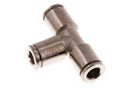 6mm T-Stück Einsteckverschraubung Messing NBR [2 Stück]