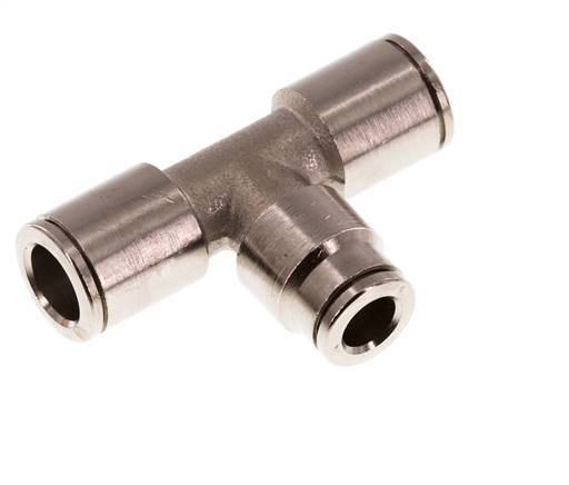 6mm x 8mm T-Steckverschraubung Messing NBR