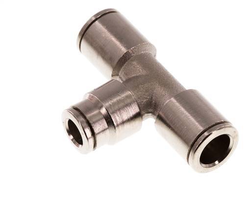 6mm x 8mm T-Steckverschraubung Messing NBR