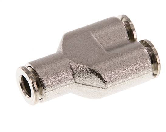 6mm Y-Steckverschraubung Messing NBR