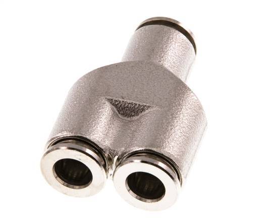 6mm Y-Steckverschraubung Messing NBR