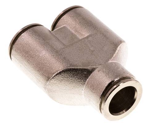 12mm Y-Steckverschraubung Messing NBR