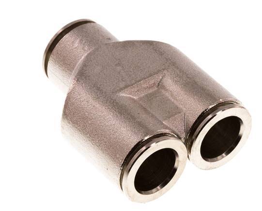 12mm Y-Steckverschraubung Messing NBR