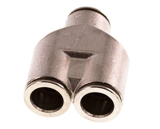12mm Y-Steckverschraubung Messing NBR