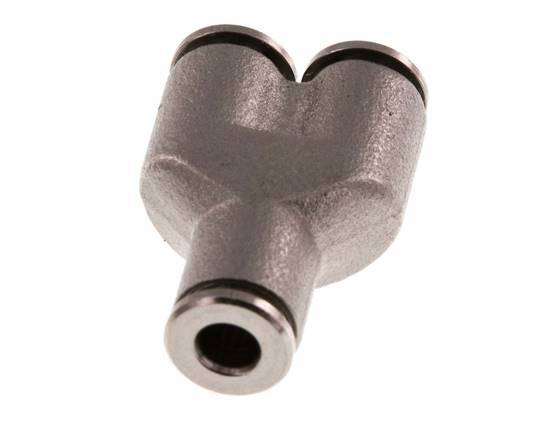 4mm Y-Steckverschraubung Messing FKM