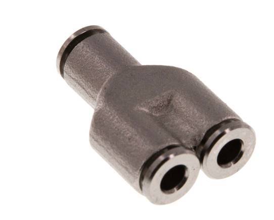 4mm Y-Steckverschraubung Messing FKM