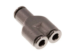4mm Y-Steckverschraubung Messing FKM