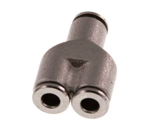 4mm Y-Steckverschraubung Messing FKM