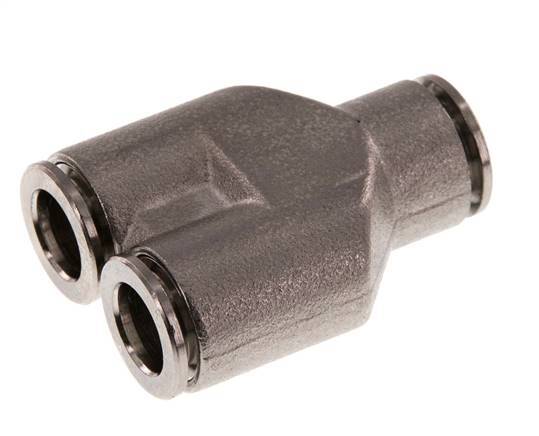 8mm Y Push-in Fitting Brass FKM