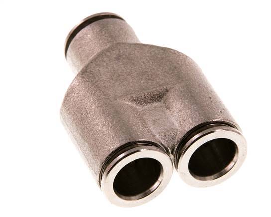 10mm Y-Steckverschraubung Messing FKM