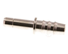 6mm x 6mm Plug-in Fitting with Hose Pillar Brass FKM [2 Pieces]