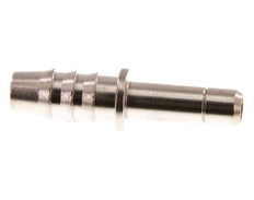 6mm x 6mm Steckfitting mit Schlauchpfeiler Messing FKM [2 Stück]