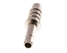 6mm x 6mm Steckfitting mit Schlauchpfeiler Messing FKM [2 Stück]