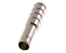 12mm x 13mm Steckfitting mit Schlauchsäule Messing FKM [2 Stück]