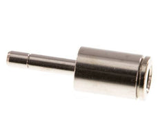 6mm x 4mm Push-in Fitting with Plug-in Brass NBR [2 Pieces]