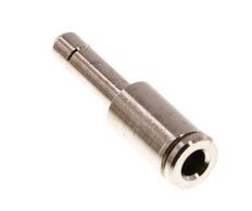 4mm x 5mm Steckverschraubung mit Steckanschluss Messing NBR [2 Stück]