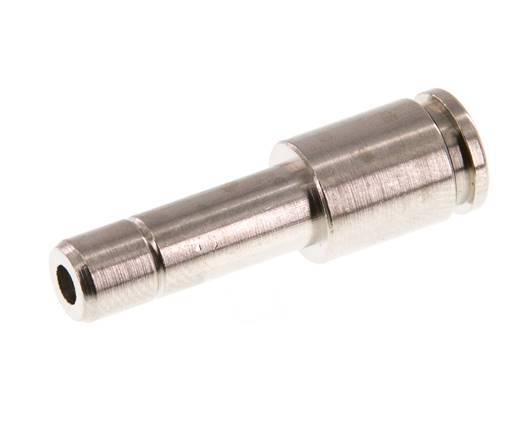 4mm x 6mm Steckverschraubung mit Steckanschluss Messing NBR [5 Stück]