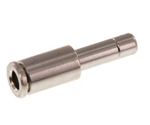 5mm x 6mm Push-in Fitting with Plug-in Brass NBR [2 Pieces]